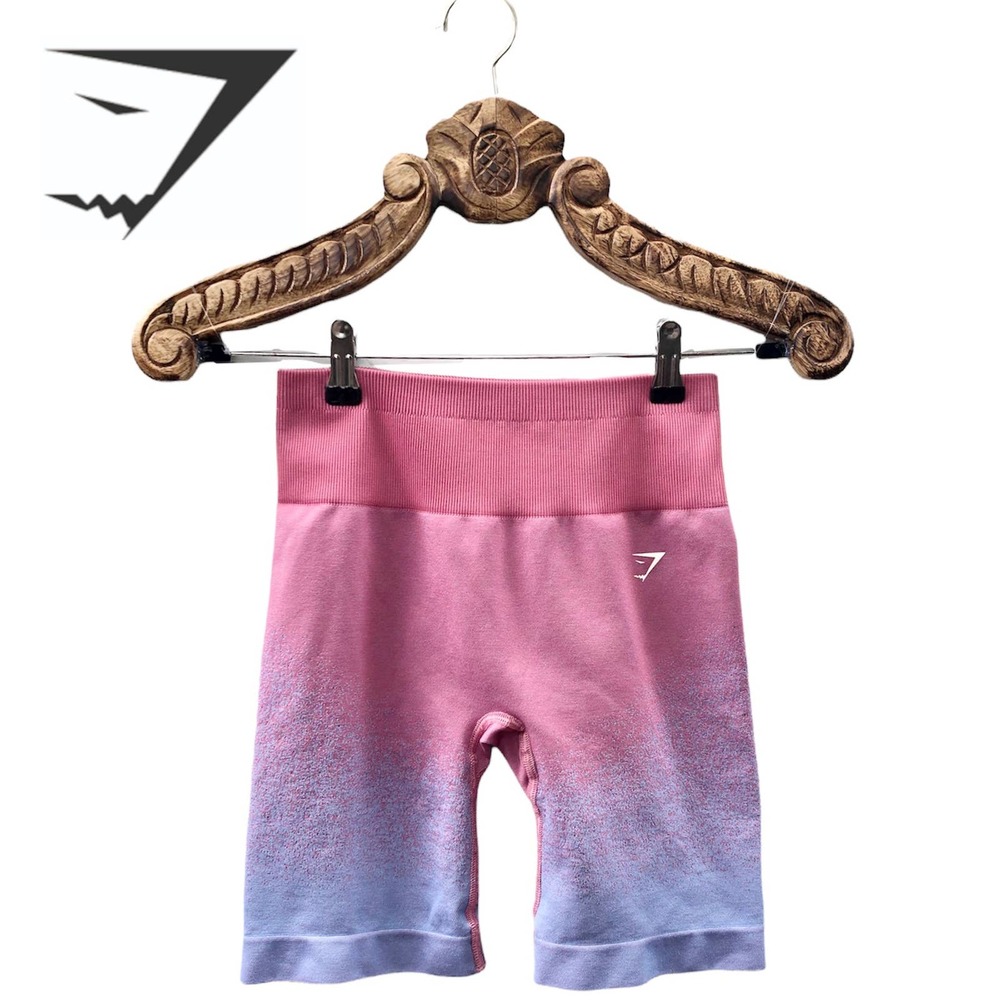 Gradient Pink and Blue Women's Shorts